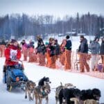 Anna Hennessy Iditarod Start