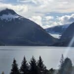The Trail of Blue Ice leads visitors to Portage Lake - take in the views and learn about how the ice carved this beautiful valley!