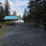 Photo Stop to check tides in Whittier, Alaska on the Glaciers, Trails and Tides Tour by Salmon Berry Tours