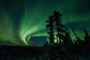 Aurora Viewing out of Fairbanks, Alaska. This image was captured in February 2026.
