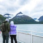 Portage Glacier Visitors by Juno Kim