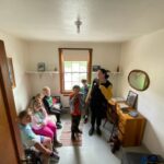 Children enjoying a cozy indoor space